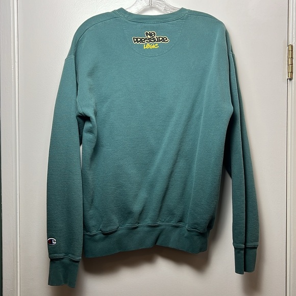 SALE - LIMITED EDITION Logic No Pressure Crewneck Sweater - Size Small - Picture 6 of 8